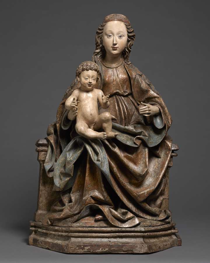 Seated Madonna and Child